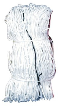 Kwik Goal 3mm Twisted Soccer Net, (6-Feet 5-Inch H X 18.5 W X 2-Feet D X 6-Feet B), White