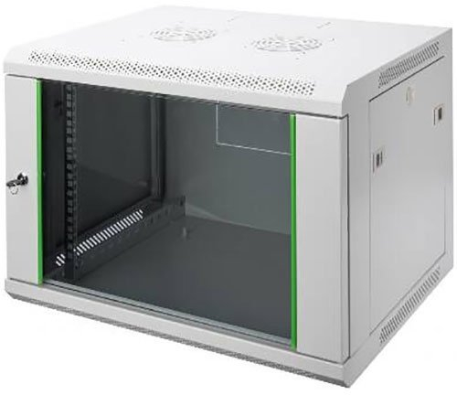 Digitus DN-19 16-U-EC - 16HE Dynamic Basic Wandgehäuse - 16HE Wandgehäuse, 816,20x600x450 mm, Farbe Grau (RAL 7035) Die DIGITUSProfessional Wandgehäuse - Dynamic Basic Seire sind aus einer robusten Stahlblechkonstruktion hergestellt.