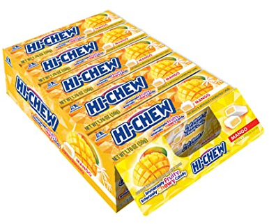 HI-CHEW Bonbons à Mâcher Saveur Mangue 15 X 50 g