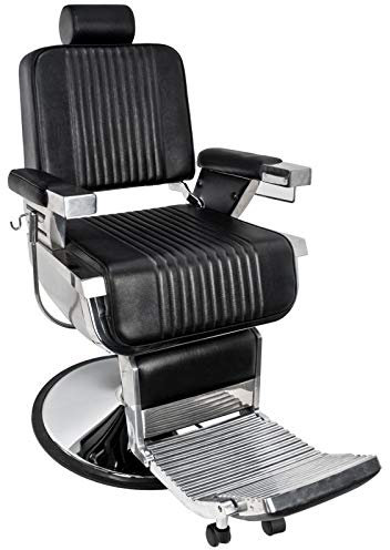 Activeshop Friseurstuhl Royal Schwarz