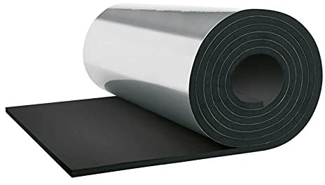 Isolierfolie,Reflektionsfolie Heizkörper,Doppelte AluLuftpolsterfolie Dachisolierung,Isolierung Kautschuk/Kommt mit Alufolienband (7mm)