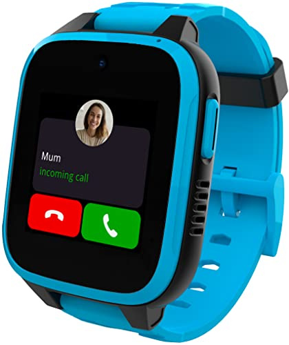XPLORA XGO 3 Kids Watch Phone 4G (Incl. SIM) - GPS, SOS, Calls, Messages | Calls, Messages, School Mode, SOS Function, GPS Location, Camera and Pedometer - Incl.3 months free subscription (BLUE)