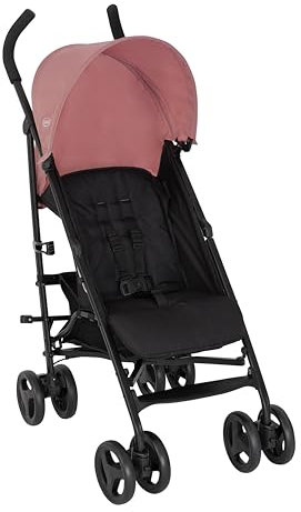 Graco - EZLite™ Passeggino leggero da viaggio, dalla nascita fino a circa 3 anni (0-15 kg), colore Dusty Rose