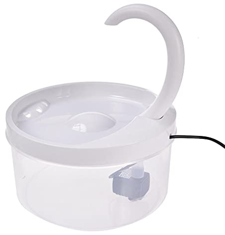 2l Pet Fountain Led Blue Light USB Powered Automatic Water Dispenser Feeder Drink Filter for Cats Dogs Pet Supplier