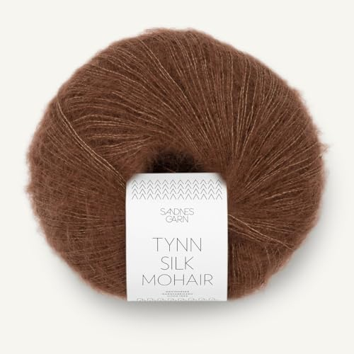 SANDNES GARN Tynn Silk Mohair - Farbe: Sjokolade (3073) - 25 g/ca. 212 m Wolle