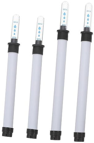 VINTORKY Wasserstandsanzeige Satz Für Blumentöpfe Mit 4 Teilen Widerstandsfähiger Kunststoff Klare Skala Wasserstandsanzeiger Mit Schwimmer Für Topfpflanzen Und Garteneinsatz