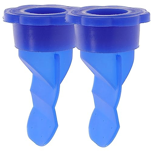 Holibanna Noyau De Siphon De Bain En Silicone Clapet Anti- Évacuation Facile Compatible Toutes Les Salles De Bains Lot De 2 Pièces Installation Rapide