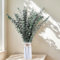 Probuk Bouquet di Pampas con Rami Decorativi per Vaso e Eucalipto Essiccato per Decorazione della Casa, 10 Pezzi