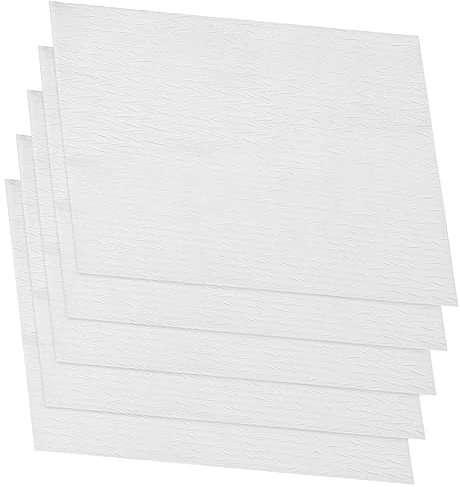 TEHAUX 5blätter Krepppapierbögen Zum Selbermachen Diy-papier Für Origami-basteln Faltbares Papier in Blumenbastelbedarf Geeignet Für Blumenbastelpapier Und Diy-büttenpapier Sowie Als