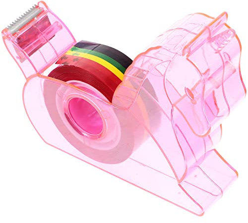 BCOATH Tragbarer Tischklebebandspender Klebebandhalter Mit Professionellem Bandschneider Kompakt Leicht Für Büro Schule Und Scrapbooking