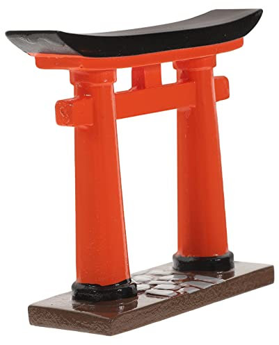 CANIGHT Miniatur-Torii-japanisch-Garten-Dekoration Mikro-landschafts-Ornament Aquarium-sandtisch-Accessoire Kunsthandwerk Im Zen-Stil Bonsai-Modell-Ornament