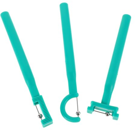 CLISPEED della Lingua per Set 3 Strumenti della Lingua Facilita la Riabilitazione del Linguaggio Design Leggero e Portatile per Uso