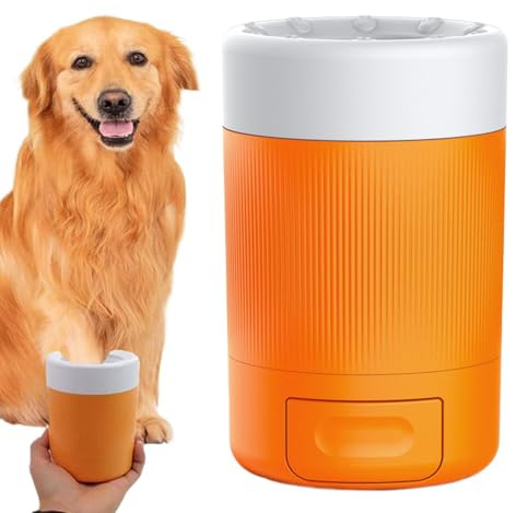 Spazzola Lavazampe Automatica per Cani Riutilizzabile Portatile Automatico