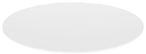 Emoshayoga Tabla de Cortar Acrílica Transparente Fácil de Limpiar para una Preparación Versátil de Alimentos, Tabla de Cortar Redonda de 11,8 Pulgadas