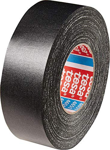 Tesa 04651-00504-00 Gewebeband Premium 50 m x 19 mm in schwarz