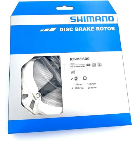 Shimano Deore XT Bremsscheibe Silber 180 mm