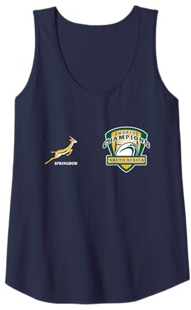 World Champs Springbok Bokke South Africa Rugby Tank Top