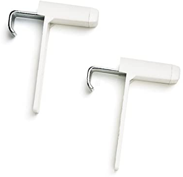 Radeco® Klemmträger für (doppel) rollos - 2 Klemmträger - Ideal für Dreh/Kippfenster