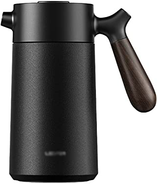 Cafetera De Prensa Francesa, Mini Cafetera Ultraligera De 950 ML Con Filtro De Alta Densidad, Boquilla De Orificio Fino Que Purga Uniformemente El Agua Para Extraer El Café, Para Viajes De Campamento