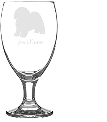 Personalised Shih Tzu Craft Beer Snifter Glass Animal Dog Gift for Him for Her
