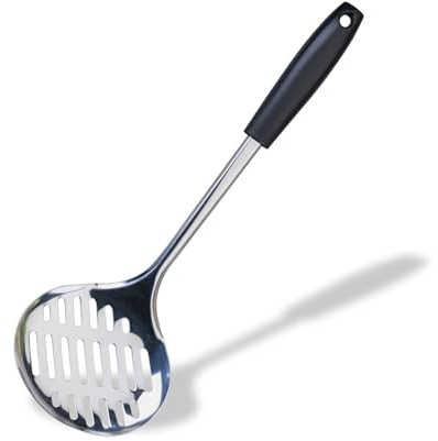 Fackelmann 680145 Skimmer, Kunststoff, silber