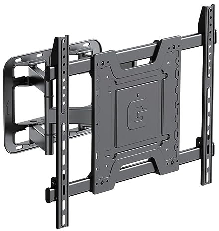 Tv Standfuss Tv Ständer 65 Zoll Standfuß Fernsehtisch Fernsehständer Drehbar Universal Schwenkbar Zusammenklappbare Teleskopdrehung Mehrwinkelverstellung Starke Tragfähigkeit (Black 75-120 inches)