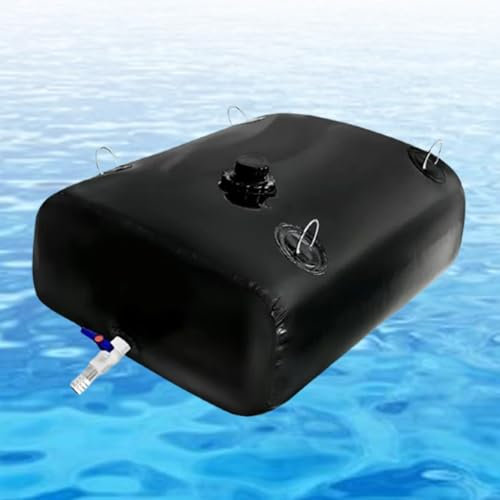 Trinkwasserkanister, Wasserbehälter Faltbar mit Ventil, Wassersack Camping for Wohnmobile, Landwirtschaftliche Bewässerung(670L/176Gal)