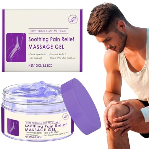 Gel De Dolor De La Articulación De La Articulación Kresin, Del Dolor De La Articulación De La Articulación De 100 G, Gel Morado De La Rodilla, Gel De Masaje Del Dolor De La Rodilla