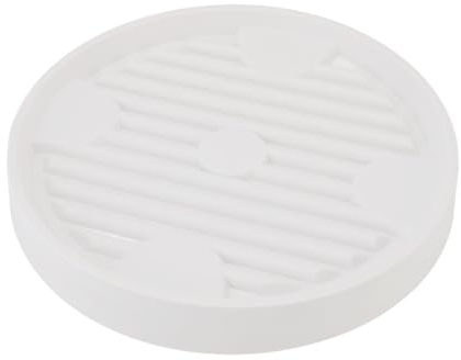 Zerodis Pollier Rulli per Piante, Rotondo Pallet Vegetale Caddy per Piante Vasi di Giardinaggio (ID 25,5 cm / 10.0in)