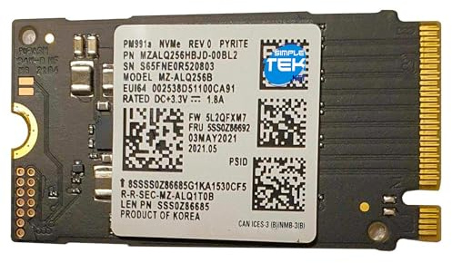 SIMPLETEK - SSD interno M.2 2242 128GB NVMe PCIe 3.0 x4 ad alte prestazioni per laptop e ultrabook (Ricondizionato)