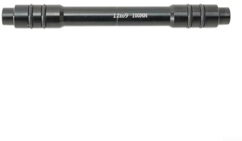 Oniissy Steckachse, 12 mm auf 9 mm, Schnellspanner-Naben-Spieß-Adapter, Umwandlung für Standardgabeln 9 mm × 100 mm/135 mm/142 mm/148 mm mit Aluminiumlegierungskonstruktion (100 mm)