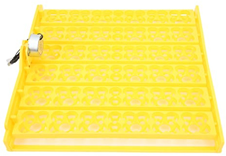 Genérico Bandeja De Incubación, Volteador Automático De Huevos, Diseño Hueco De Cuatro Hojas, Giro Uniforme De 45 Grados, Adecuado para Múltiples Especies De Aves De Corral (12V)