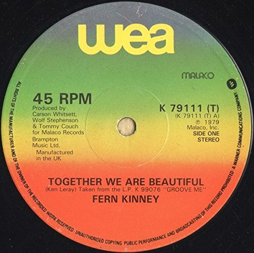 Kinney, Fern Together We Are Beautiful 7 WEA K79111 EX 1979