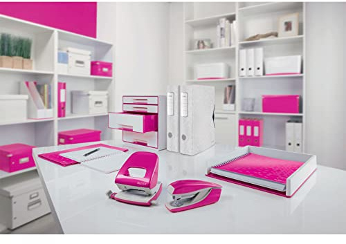 Leitz Broheftger„t NeXXt - Metall, 30 Blatt, pink metallic