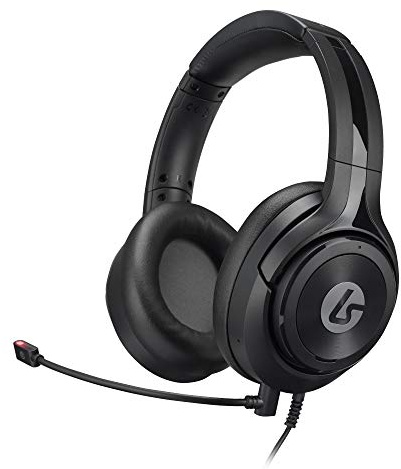 LucidSound LS10N Cuffie stereo da gaming cablate, cuffie con microfono, per accessori da gioco, PlayStation, PS5, PS4, PS3, Xbox One S, Xbox 360, PC, Mac, VR, Android e iOS, nere