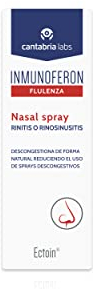 Cantabria Labs Flulenza Nasal Spray - Protección Natural, Descongestiona la Nariz, Reduce la Inflamación, Alivia los Síntomas como Sequedad, Estornudos y Picor, 20 ml