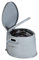 ZENO Camping Toilet 5L | Portable Toilets for Adults | Large Lightweight Compact Portable Toilet | Potty Loo with Seat, Lid, Handles, Paper Roll Holder, Washable Basket | Outdoor Portable Toilet