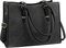 NUBILY Grand Sac a Main Bandoulière Cabas Femmes PU Cuir Pour Ordinateur Portable 15.6 Pouces pour Les Cours Sac Epaule Travail