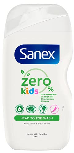 Sanex Bath Foam Zero% Kids 450ml
