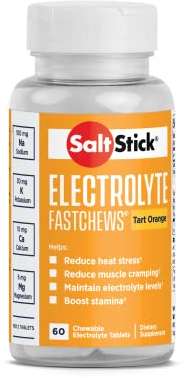 SaltStick Fastchews Orange Dose (60 Elektrolyt-Kautabletten)