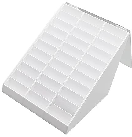 Beavorty 1Pc Nail Art Display Box Acrylique Boîte De Rangement Para Guardar Nail Display Stand Vernis À Ongles Présentoir Nail Display Board Nail Conseils Pratique Conseil Nail Tip Box