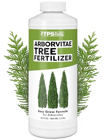 Arborvitae Tree Fertilizer – Liquid Plant Food for Fuller Green Foliage, Faster Growth & Stronger Root Development, 32 oz