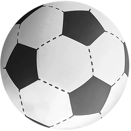 balón de fútbol inflable, pelota inflable grande,Inflar pelota de playa para deportes al aire libre - Pelotas inflables pelotas deportivas para todas las edades, diversión colorida con pelotas de
