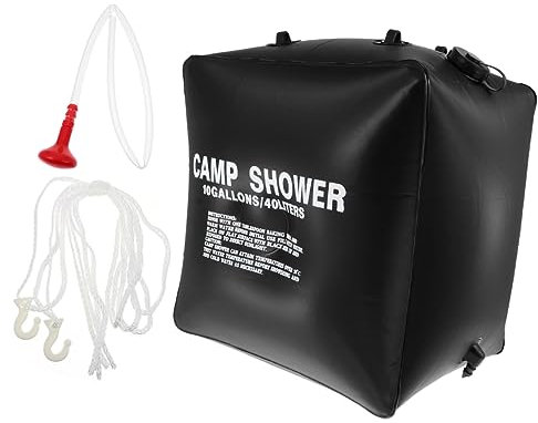 BESPORTBLE 1satz Solar Duschbeutel Für Camping Wiederverwendbare Solarheizungstasche Für Outdoor-badevergnügen Für Angeln Wandern Und