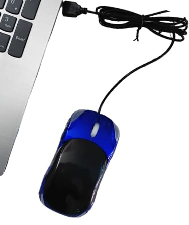Tutoy 3D Optical Voiture De Forme De La Souris Filaire USB (Le Bleu)