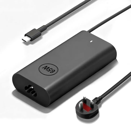 OOOUSE 65W USB C Laptop Charger,Compatible with DELL USB-C Charger for Dell Latitude 7430 5330 7330 5530 7420 7520 5520 9420 5420,XPS 13,ablets and Universal Other Chromebooks Type C Rapid Adapter