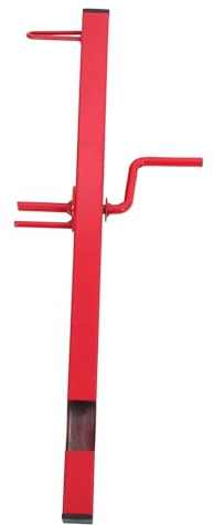Ipetboom Enrollador Manual de Correas para Camión de Carga Herramienta de Acero Resistente Manivela Compacto y Portátil Color Rojo para Sujeción Segura de Flejes