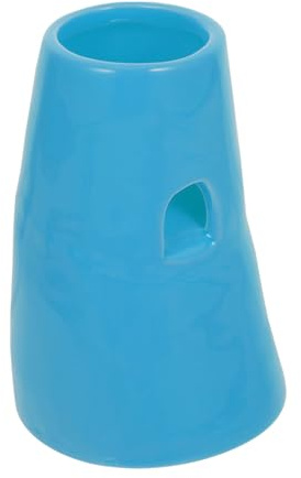 Kichvoe Ceramic Pet Drinking Bottle Rack with Stable Base for Pet Water Bottles and Kettles Convenient Drinking Waterer Holder Suitable for Hamsters