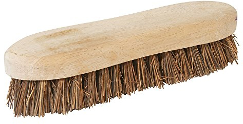 Silverline Scrubbing Brush 215mm (8) (969750), Brown