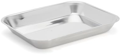 DE BUYER -3280.35 -plat a debarrasser inox s/anse35x27x46